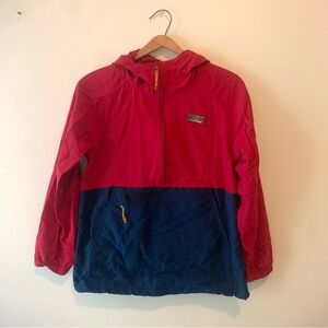 L.L. Bean Anorak Mountain Pullover Jacket